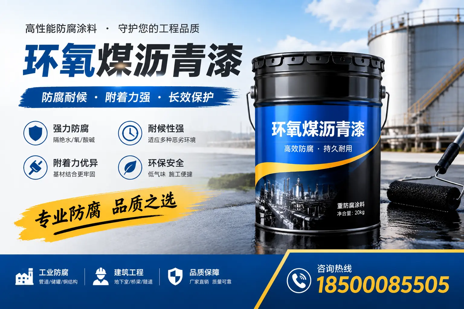 如何选择适合的环氧煤沥青漆?柘城市场选型指南